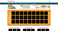Desktop Screenshot of findheight.com